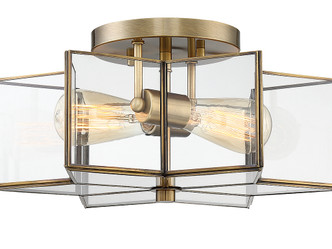 Msemi Two Light Semi-Flush Mount (M60021NB)