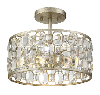 Mflus Two Light Semi-Flush Mount (M60033SG)