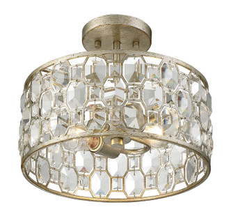 Mflus Two Light Semi-Flush Mount (M60033SG)