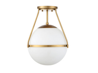 Msemi One Light Semi-Flush Mount (M60054NB)