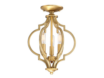 Msemi Three Light Semi-Flush Mount (M60055NB)