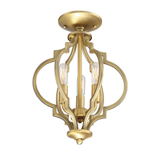 Msemi Three Light Semi-Flush Mount (M60055NB)