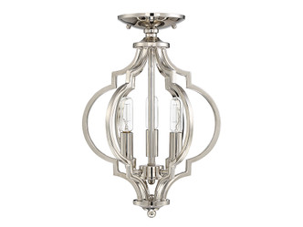 Msemi Three Light Convertible Semi-Flush/Pendant (M60055PN)