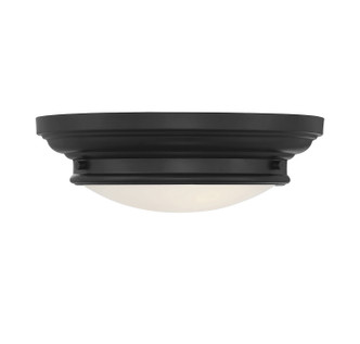 Meridian - M60063MBK - Two Light Flush Mount - Matte Black