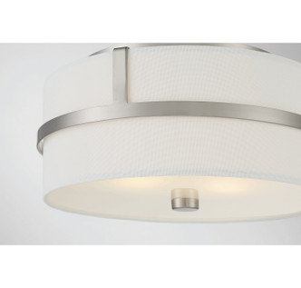 Two Light Flush Mount (M60065BN)