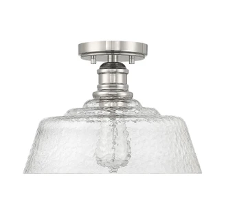 One Light Semi-Flush Mount (M60070PN)