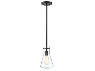 Meridian - M70063MBK - One Light Pendant - Mpend - Matte Black