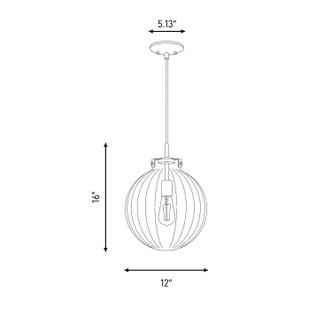 Mmin2 One Light Mini Pendant (M70068NB)
