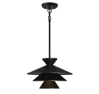 Meridian - M70096MBK - One Light Pendant - Matte Black