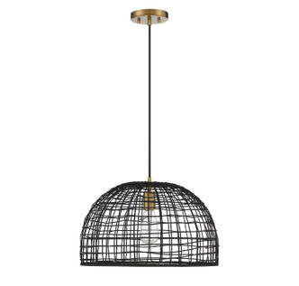 One Light Pendant (M70105BRNB)