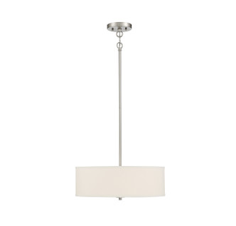 Meridian - M70109BN - Three Light Pendant - Brushed Nickel