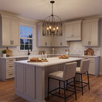 Four Light Pendant (M7029MBK)