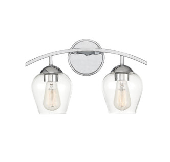 Meridian - M80031CH - Two Light Bathroom Vanity - Mbath - Chrome