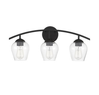 Mbath Three Light Bathroom Vanity Light (M80032MBK)