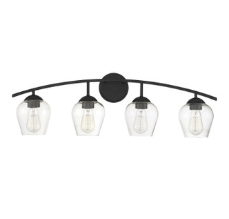 Mbath Four Light Bathroom Vanity (M80033MBK)