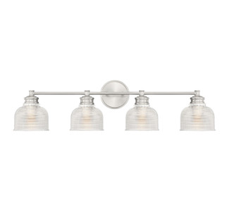 Meridian - M80036BN - Four Light Bathroom Vanity Light - Mbath - Brushed Nickel