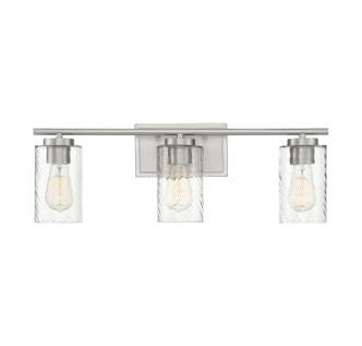 Meridian - M80038BN - Three Light Bathroom Vanity - Mbath - Brushed Nickel