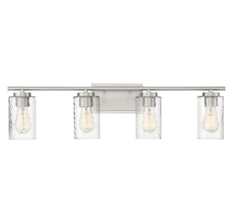 Meridian - M80039BN - Four Light Bathroom Vanity - Mbath - Brushed Nickel