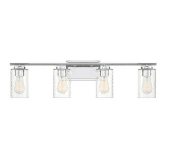 Meridian - M80039CH - Four Light Bathroom Vanity - Mbath - Chrome