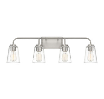 Meridian - M80045BN - Four Light Bathroom Vanity - Mbath - Brushed Nickel