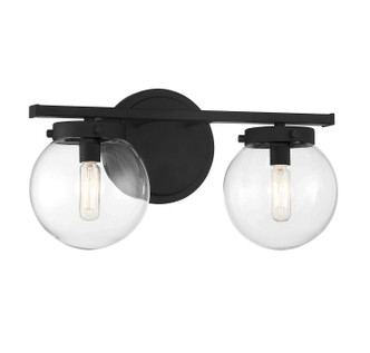 Two Light Bathroom Vanity Light (M80046MBK)