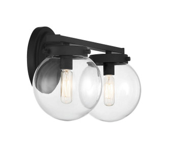 Two Light Bathroom Vanity Light (M80046MBK)