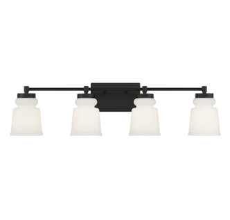 Meridian - M80059MBK - Four Light Bathroom Vanity - Matte Black