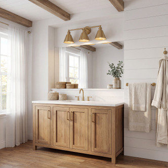Three Light Bathroom Vanity (M80064NB)