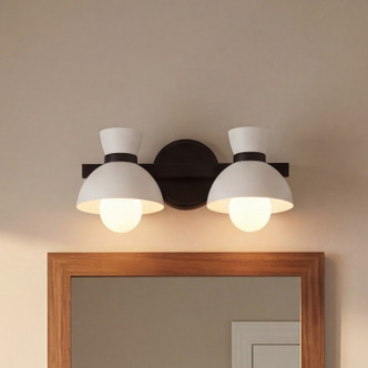 Two Light Bathroom Vanity (M80074MBK)