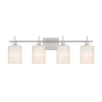 Meridian - M80085BN - Four Light Bathroom Vanity - Brushed Nickel