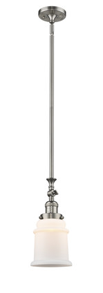 manufacturer_finish:Brushed Satin Nickel|manufacturer_glass:Cased Matte White Large Canton|light_output:220.00lm|color_temperature:2200K|cri:99