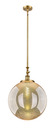 Innovations - 206-BB-G208-18 - One Light Mini Pendant - Franklin Restoration - Brushed Brass