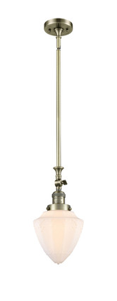 manufacturer_finish:Antique Brass|manufacturer_glass:Cased Matte White Small Bullet|light_output:220.00lm|color_temperature:2200K|cri:99