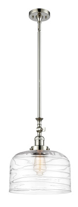 manufacturer_finish:Polished Nickel|manufacturer_glass:Clear Deco Swirl|light_output:220.00lm|color_temperature:2200K|cri:99