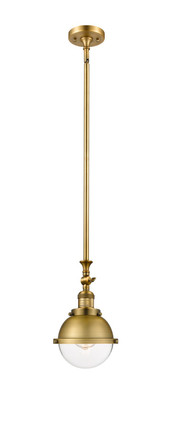 Innovations - 206-BB-HFS-62-BB-LED - LED Mini Pendant - Franklin Restoration - Brushed Brass