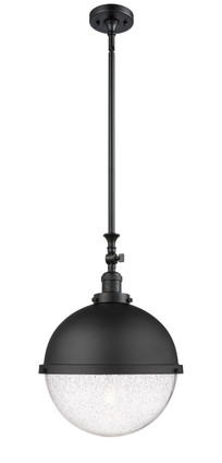 Innovations - 206-BK-HFS-124-BK-LED - LED Pendant - Franklin Restoration - Matte Black