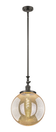 Innovations - 206-OB-G208-14 - One Light Mini Pendant - Franklin Restoration - Oil Rubbed Bronze