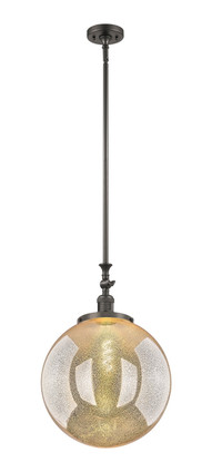 Innovations - 206-OB-G208-16 - One Light Mini Pendant - Franklin Restoration - Oil Rubbed Bronze