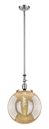 Innovations - 206-PC-G208-14 - One Light Mini Pendant - Franklin Restoration - Polished Chrome