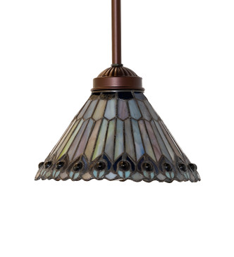 Tiffany Jeweled Peacock One Light Pendant (101802)