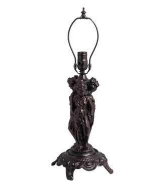 Meyda Tiffany - 10260 - One Light Table Lamp - Three Graces - Mahogany Bronze