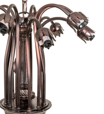 Blue 12 Light Chandelier (10336)