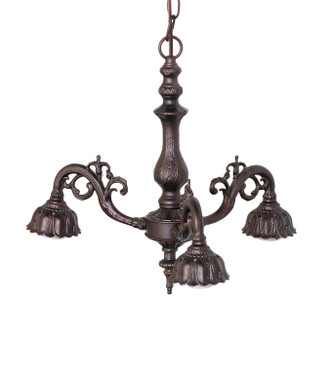 Meyda Tiffany - 10401 - Three Light Pendant Hardware - Victorian - Mahogany Bronze