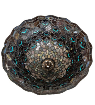 Tiffany Peacock Feather Shade (10676)