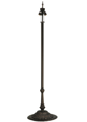 Meyda Tiffany - 107829 - Three Light Floor Base - Victorian - Mahogany Bronze