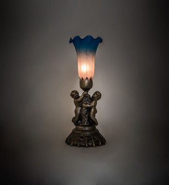 Pink/Blue One Light Mini Lamp (11098)