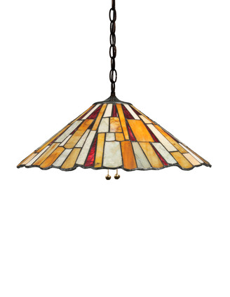 Meyda Tiffany - 115206 - Six Light Pendant - Delta - Baj Haj Red Meyda Tiffany - 115206 - Six Light Pendant - Delta - Baj Haj Red