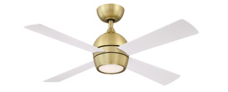 Fanimation - FP7644BS - 44Ceiling Fan - Kwad 44 - Brushed Satin Brass