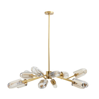 Arteriors - 89067 - 12 Light Chandelier - Javier - Champagne