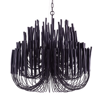 Arteriors - 89495 - Six Light Chandelier - Tilda - Black Arteriors - 89495 - Six Light Chandelier - Tilda - Black